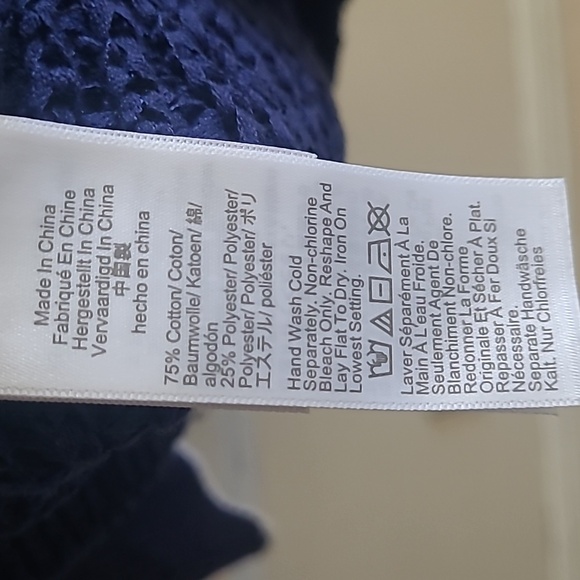 J. Crew Textured Sailor Cardigan Sz XS - Picture 6 of 8